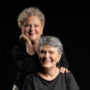 Marcia Saborío y María Torres